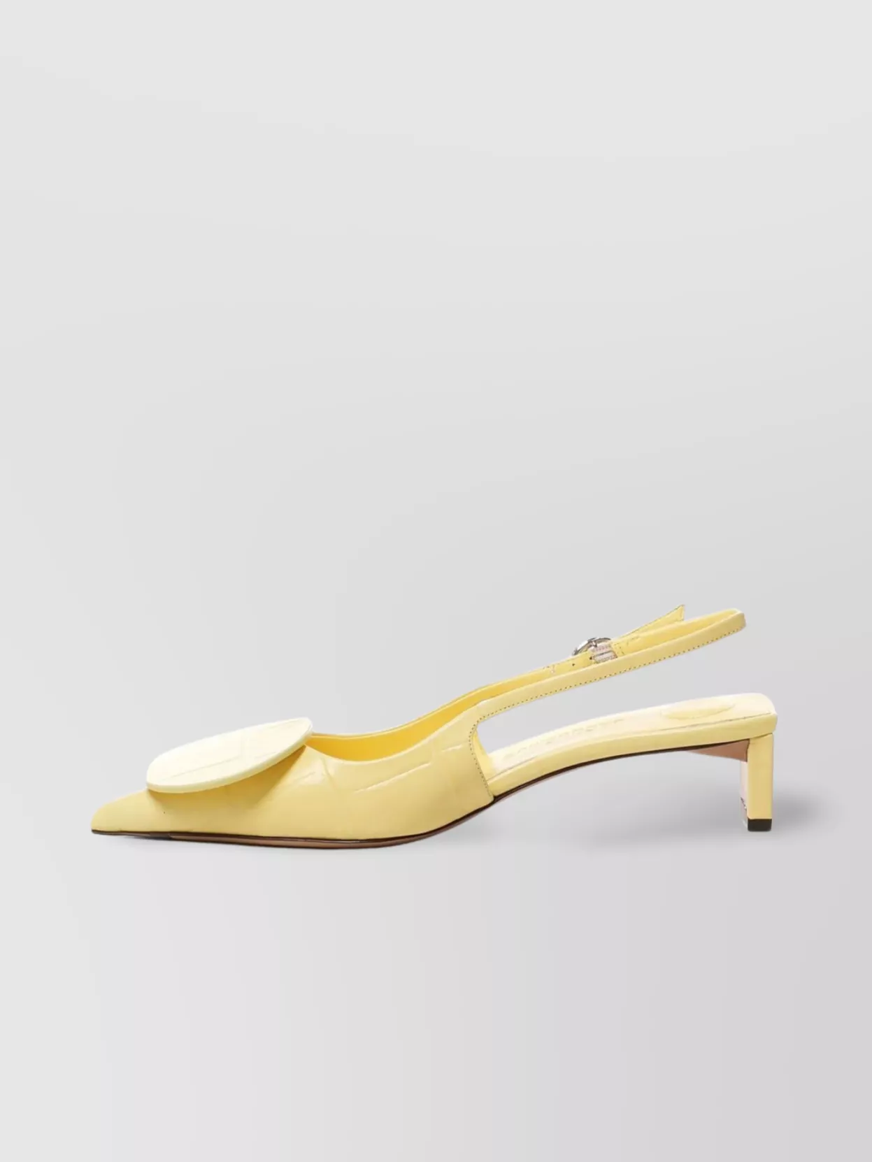 Jacquemus Duelo Calfskin Slingbacks Pumps