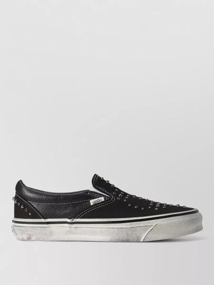 Vans Embellished Canvas Slip-On Sneakers