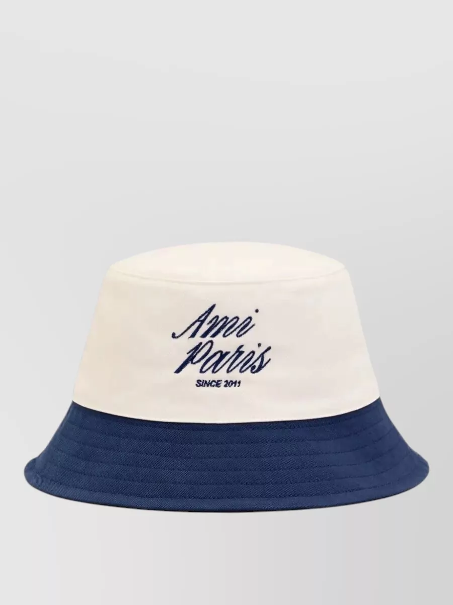 Ami Paris cotton bucket hat