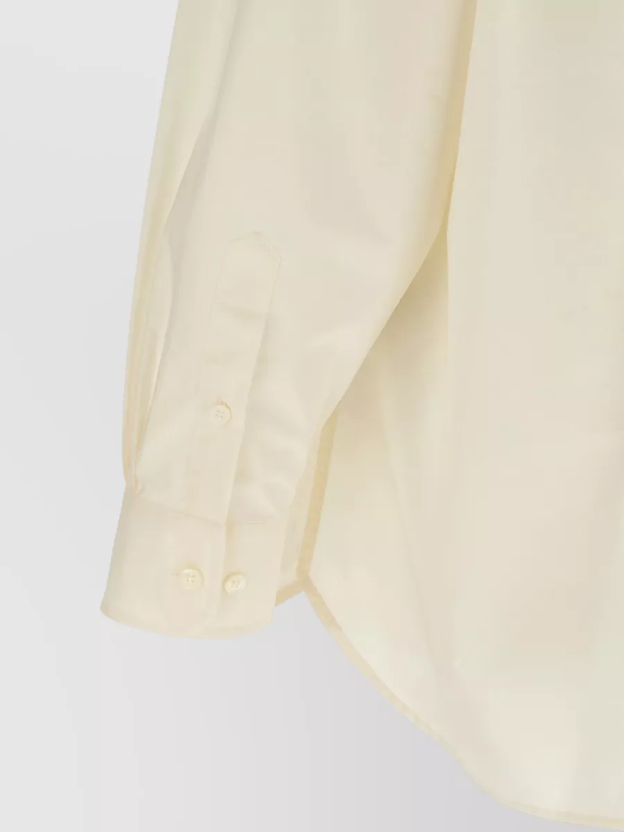 Mm6 Maison Margiela Numeric Signature Shirt Button Collar Pocket