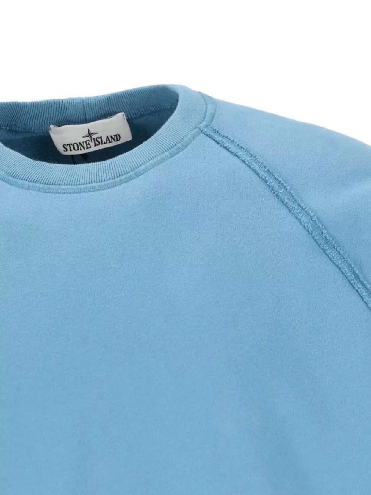 Stone Island Relaxed Crewneck Sweatshirt In Organic Cotton