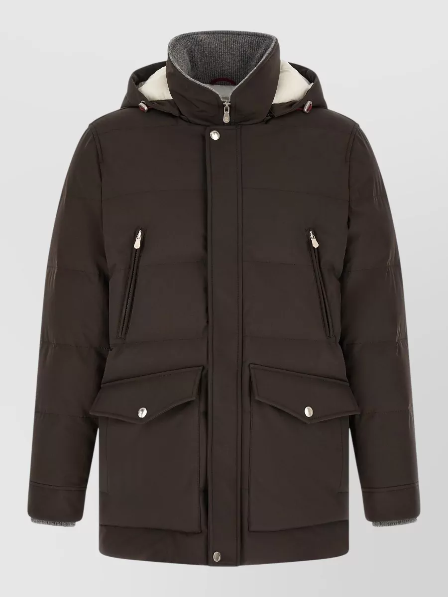 Brunello Cucinelli down quilted parka