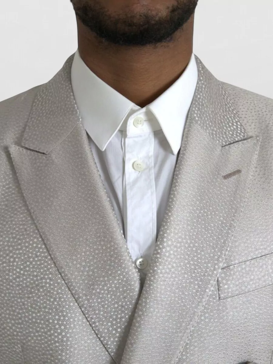 Dolce&Gabbana Silk Double-Breasted Dinner Blazer