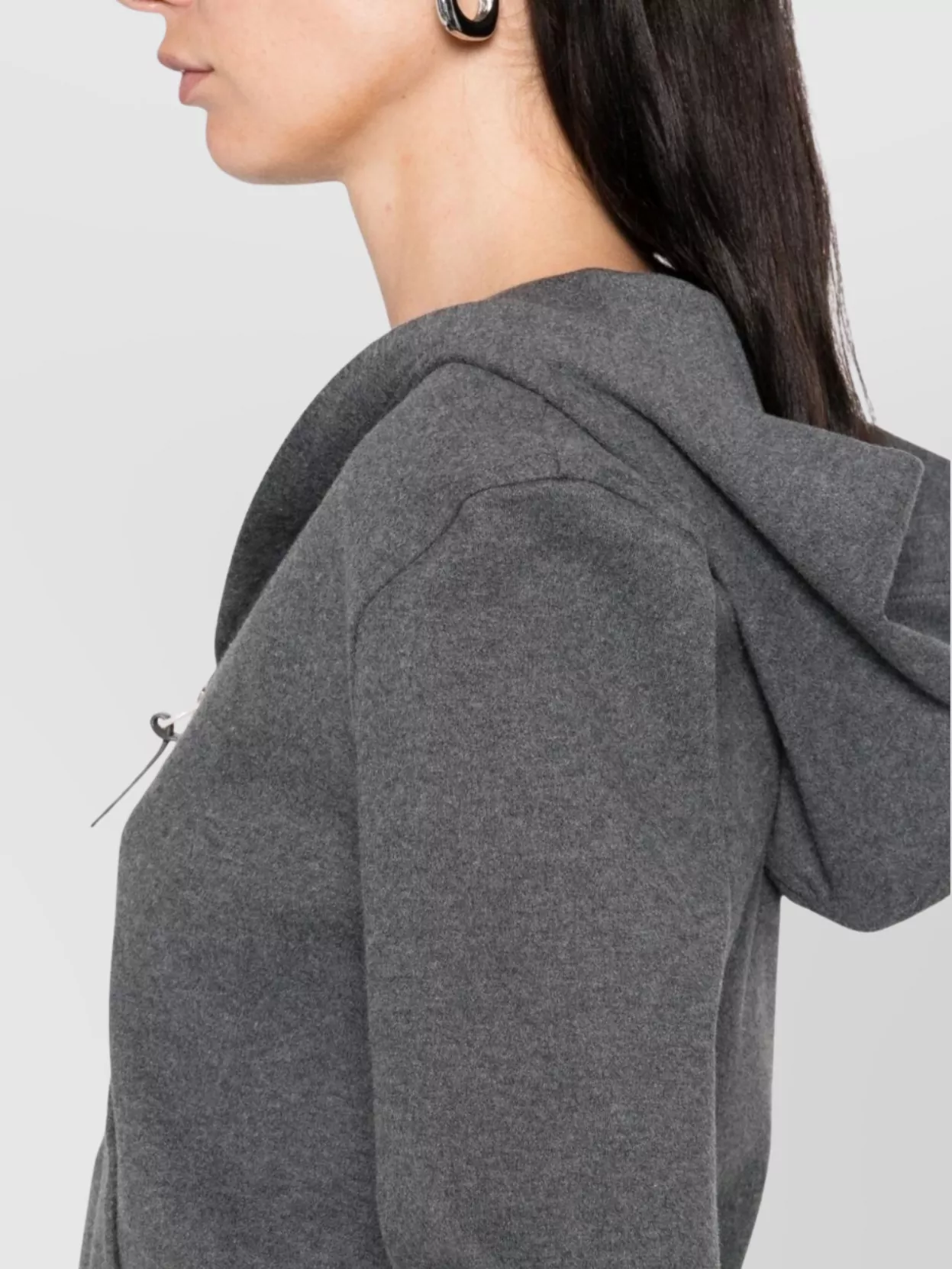 Tom Ford Hoodie Cotton Cropped Kangaroo Pockets