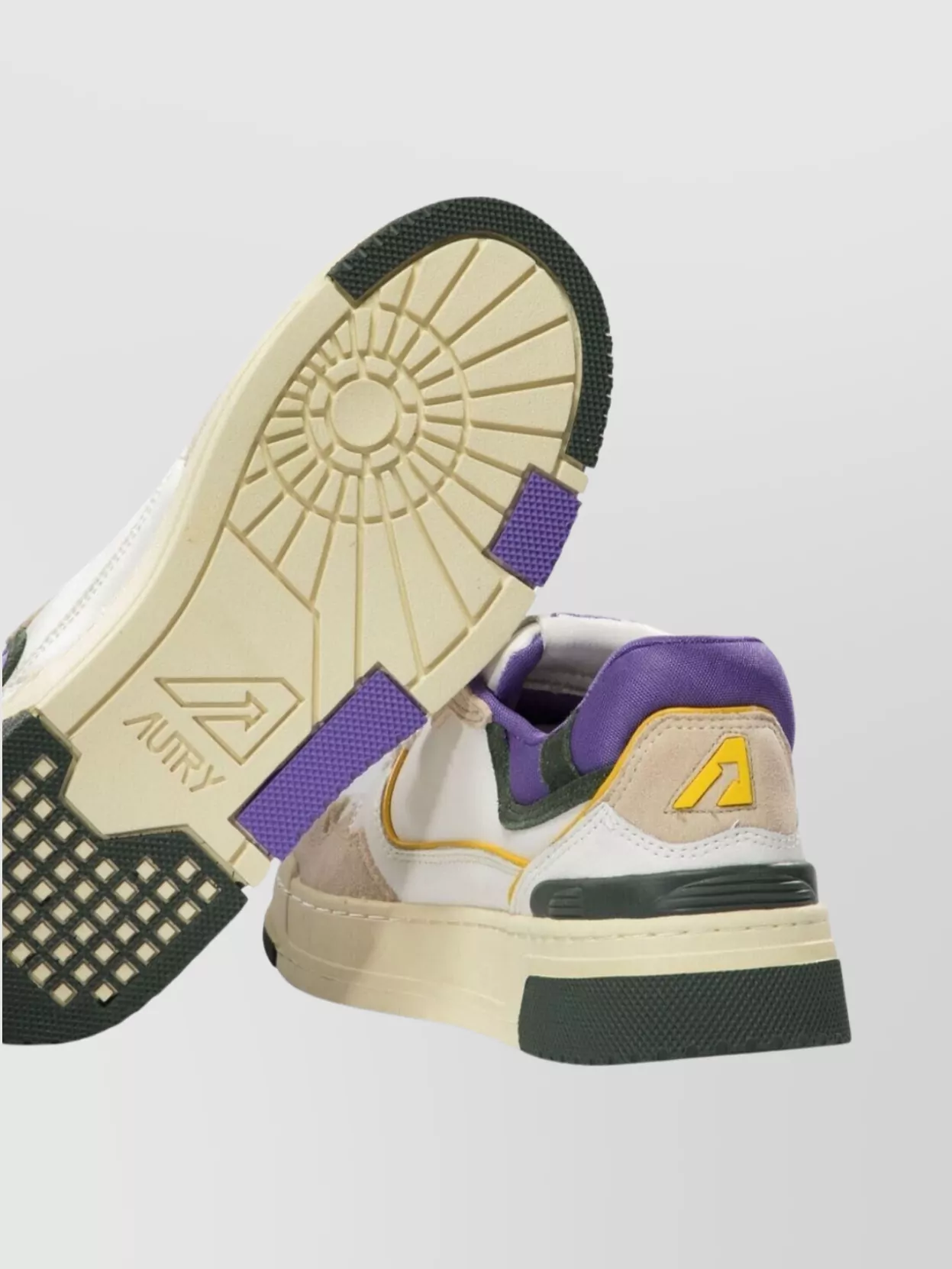 Autry Low-Top Sneakers Featuring Multicolor Accents