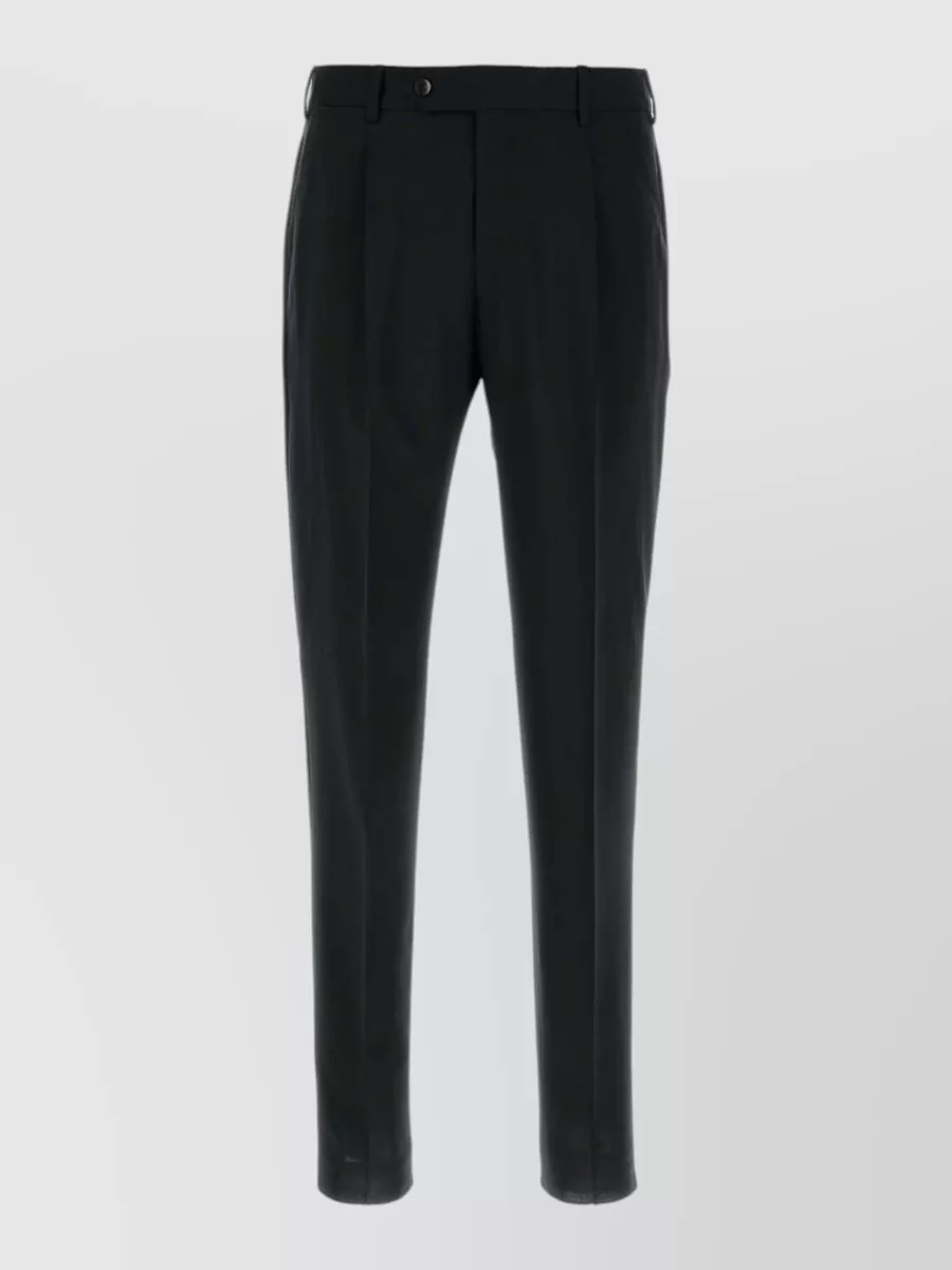 Pt Torino virgin wool tapered trousers