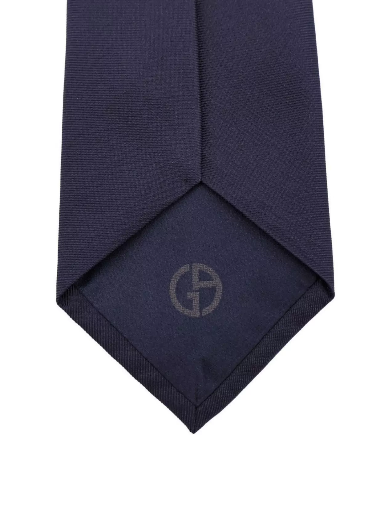 Giorgio Armani Silk Tie With 8Cm Width And Monogram Detail