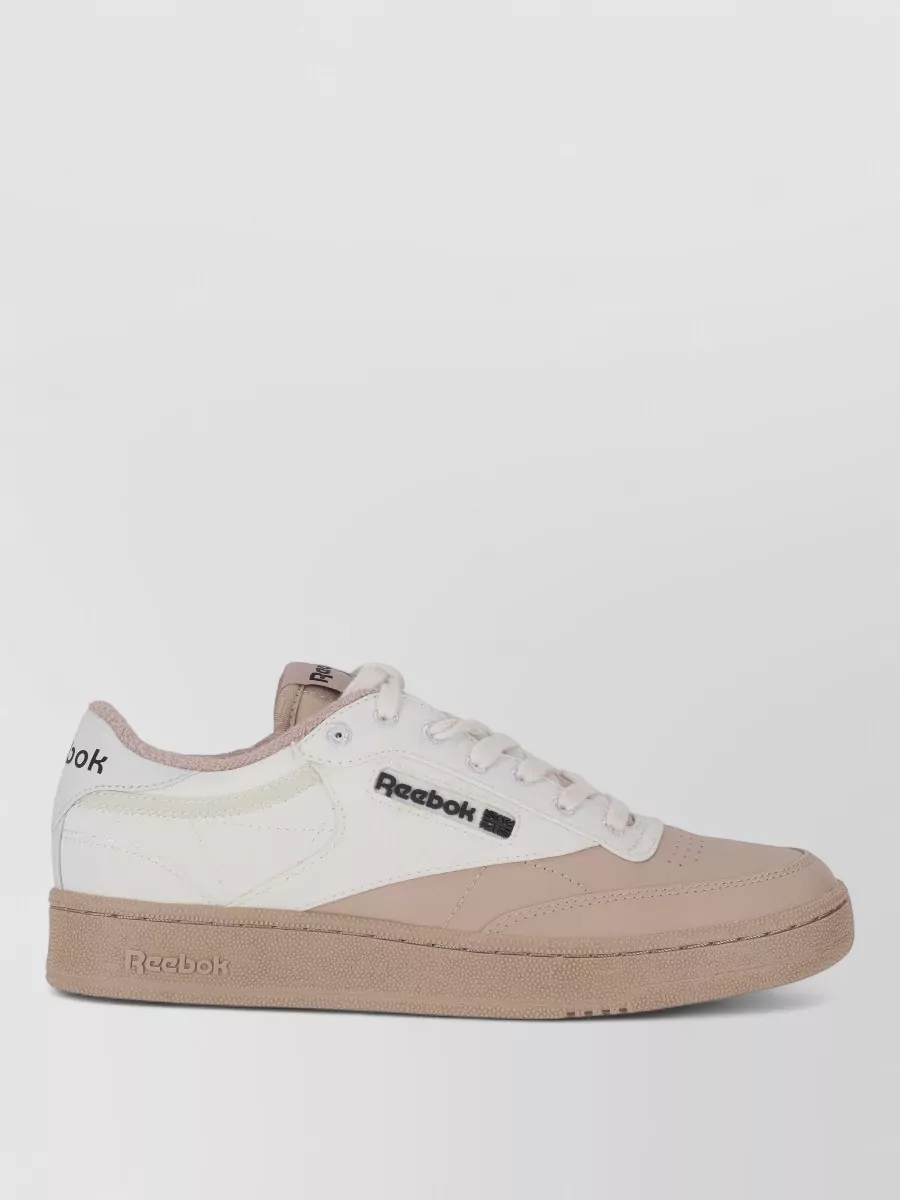 Reebok Leather Paneled Low-Top Sneakers