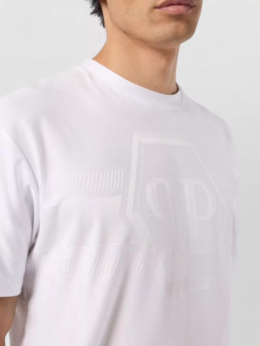 Philipp Plein Jacquard Logo-Print T-Shirt