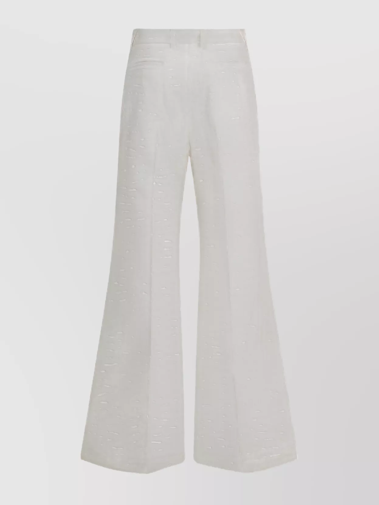 Chloé Wide-leg Flare Pants With Waist Belt Loops