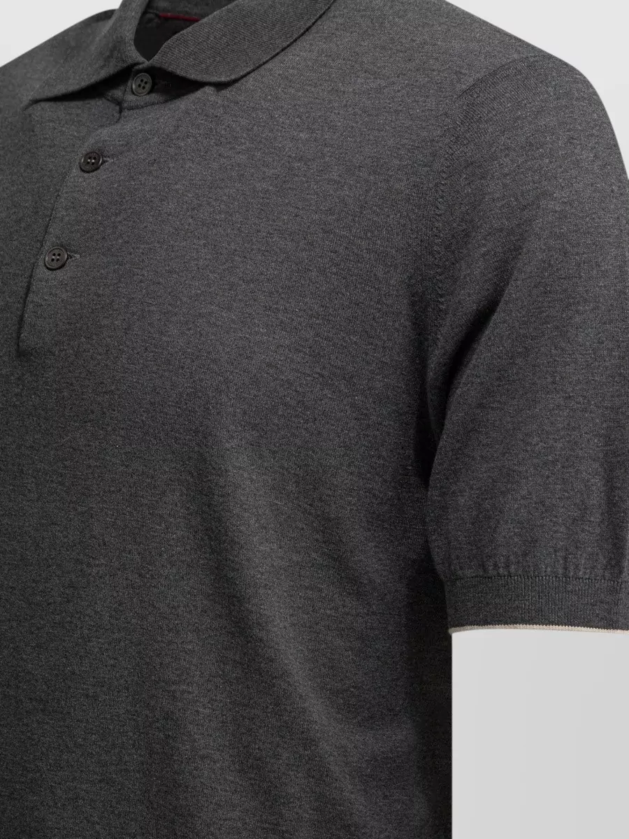 Brunello Cucinelli Cotton Polo Shirt