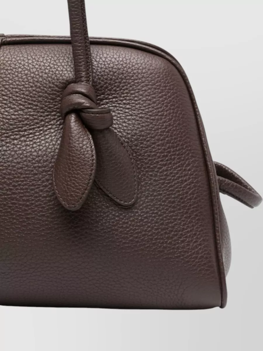 Jacquemus Tote Bag Long Handles Knotted Handle Detail