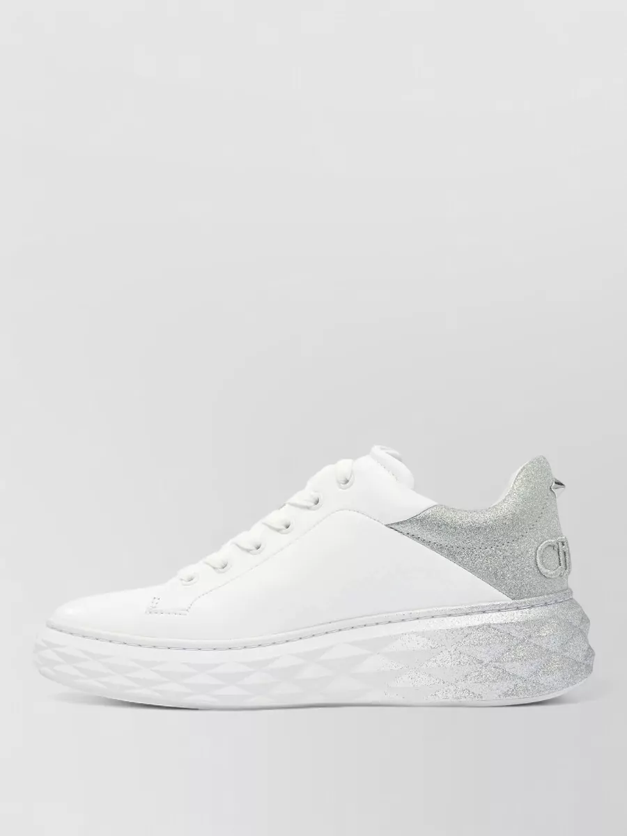 Jimmy Choo Leather Low Top Sneakers