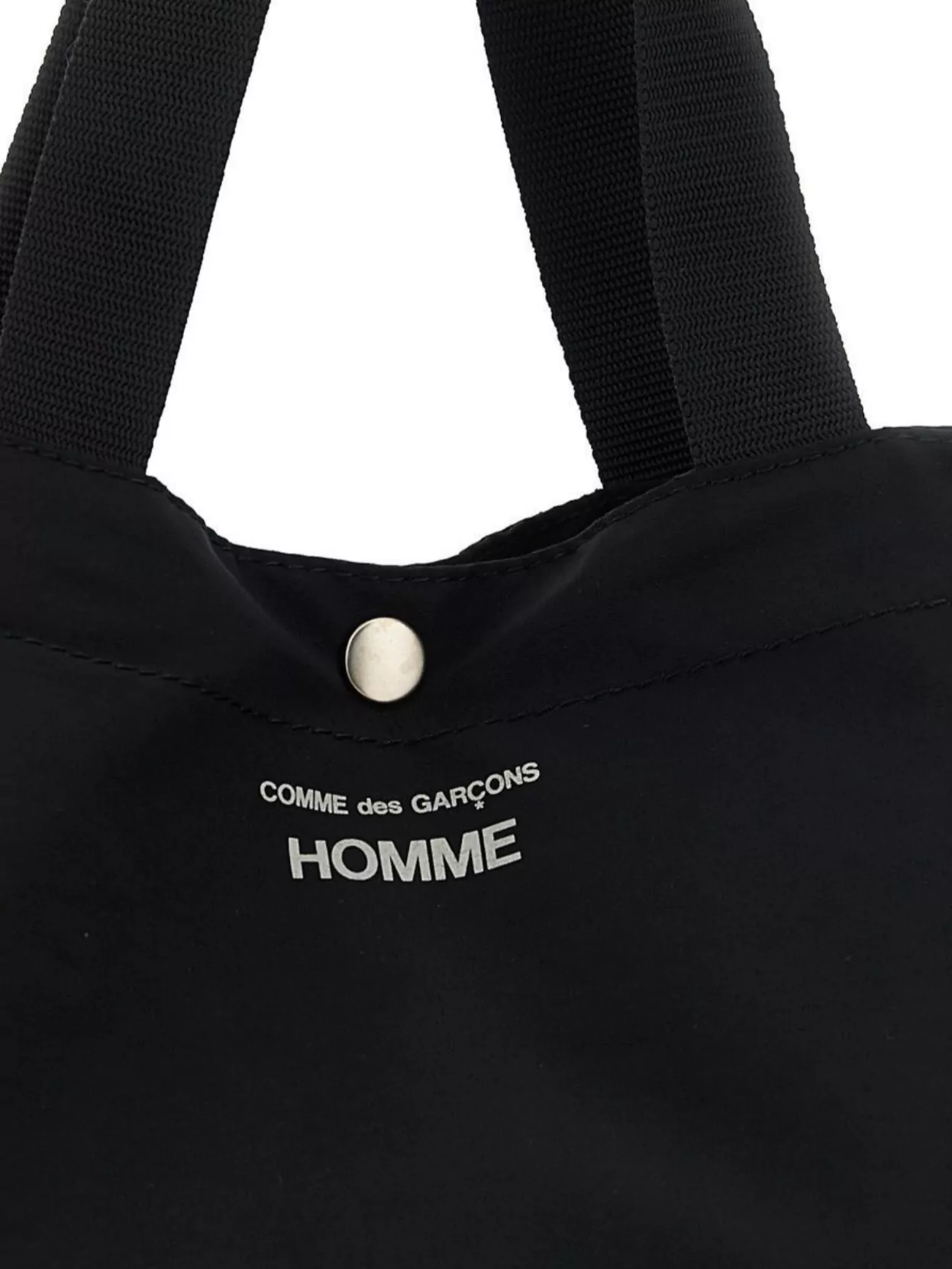 Comme Des Garçons Signature Tote Bag And Shoulder Strap
