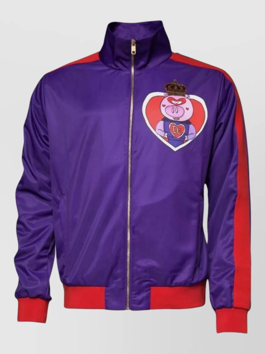 Dolce&Gabbana Printed bomber jacket