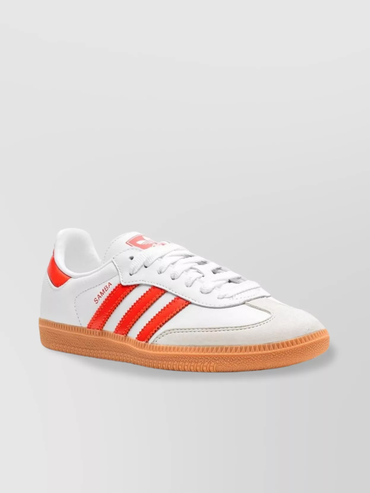 Shop Adidas Originals Samba Low-top Sneakers With Suede And Rubber In White