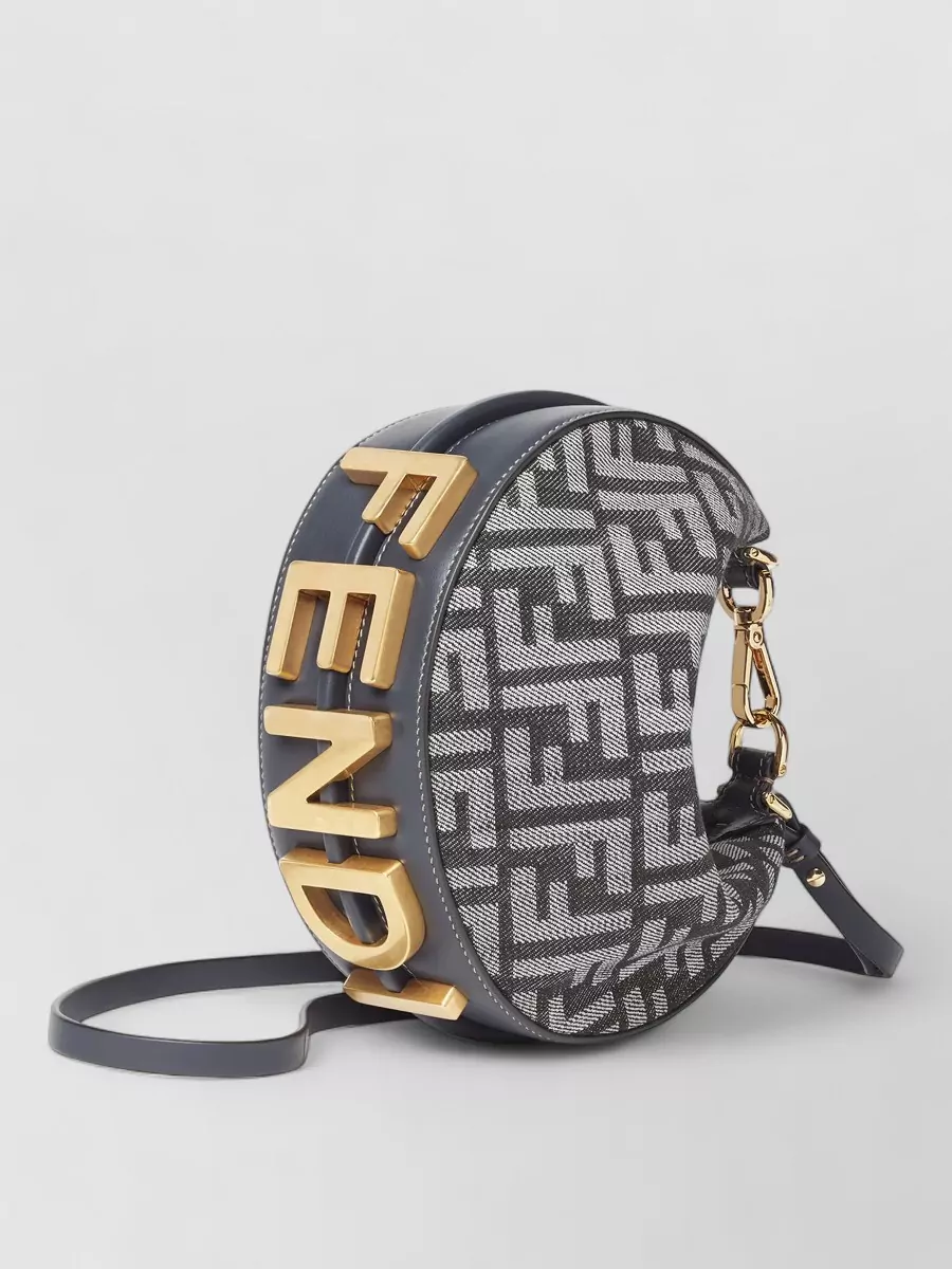 Fendi Mini Shoulder Bag Gold Hardware Strap