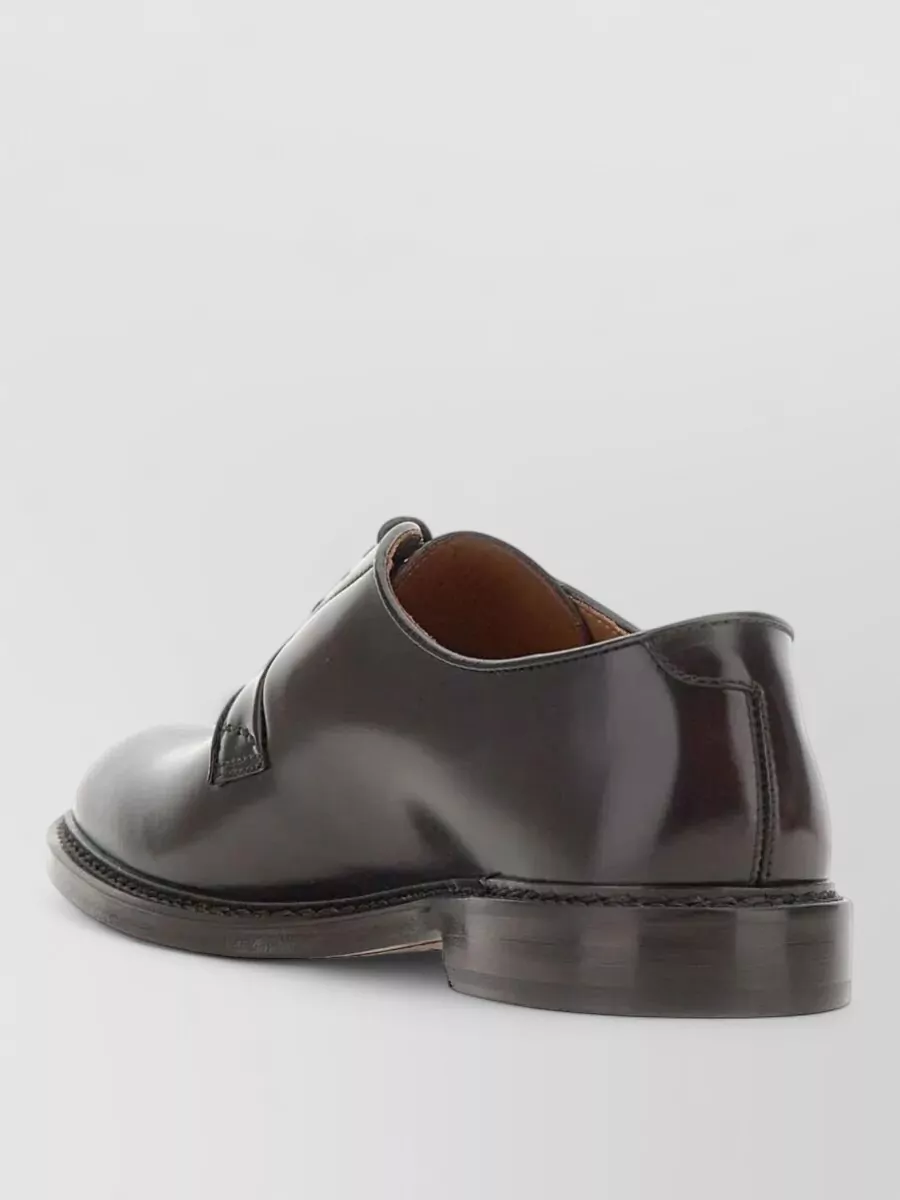 Doucal's Leather Lace-Up Shoes