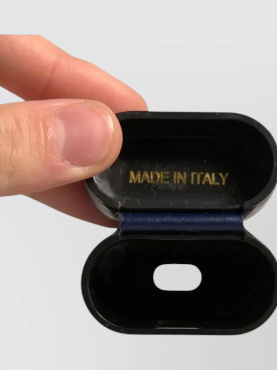 Dolce&Gabbana Leather Logo Print Airpods Case