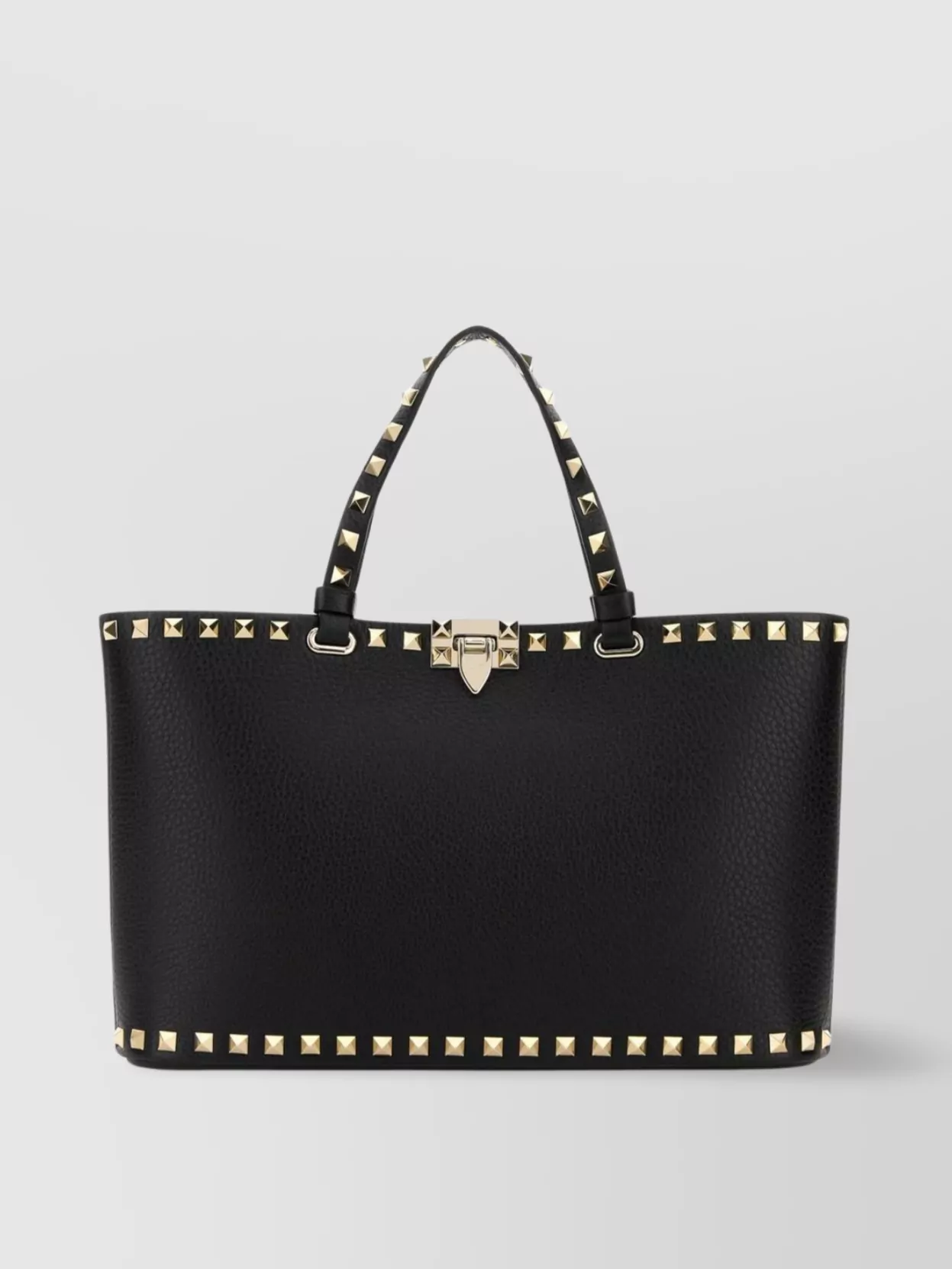Valentino Garavani Leather Rockstud Shoulder Bag