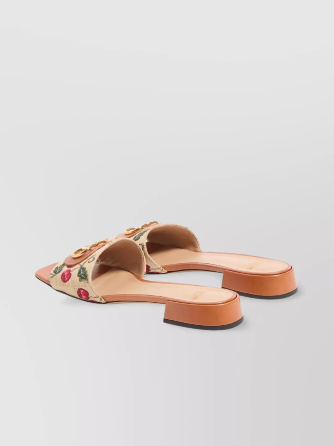 Valentino Garavani Vlogo Signature Slide Sandal In Multi
