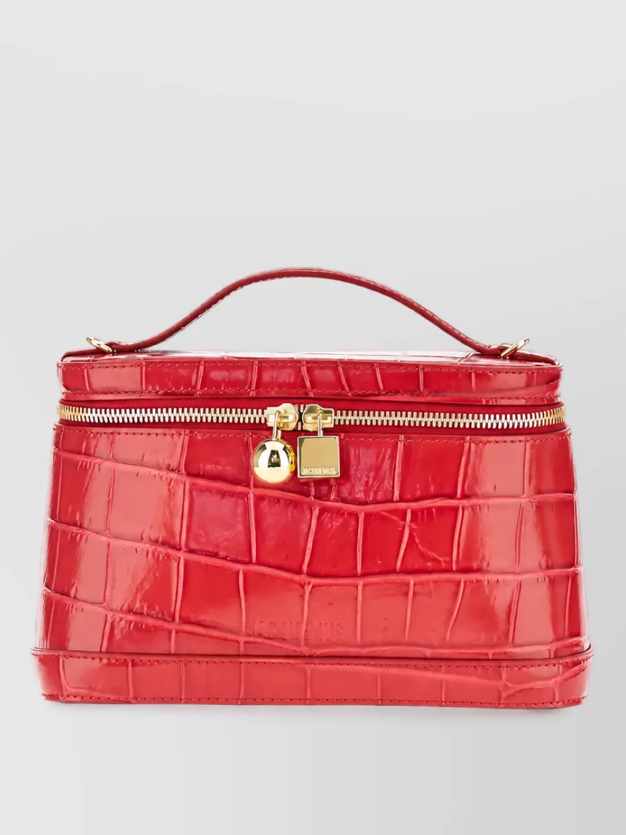 Jacquemus na leather clutch bag