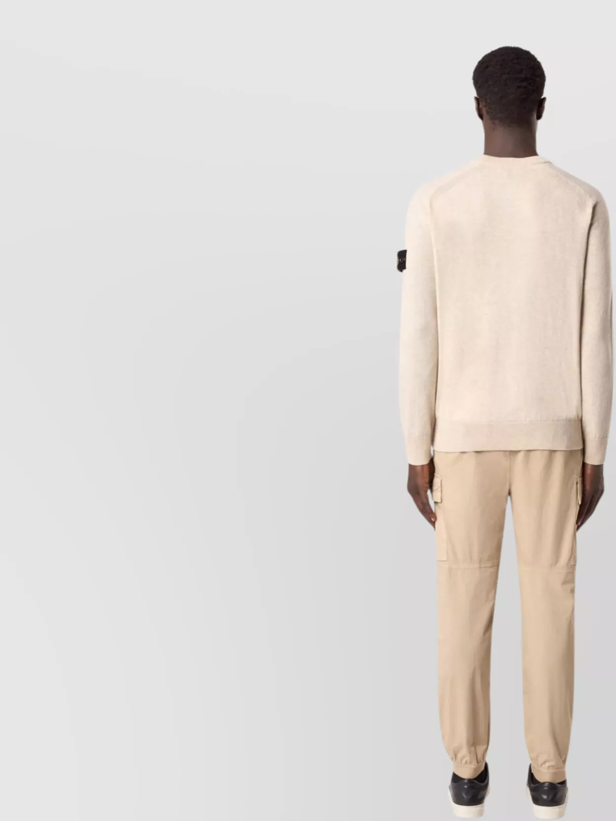 Stone Island Tapered Leg Cargo Jogger Trousers