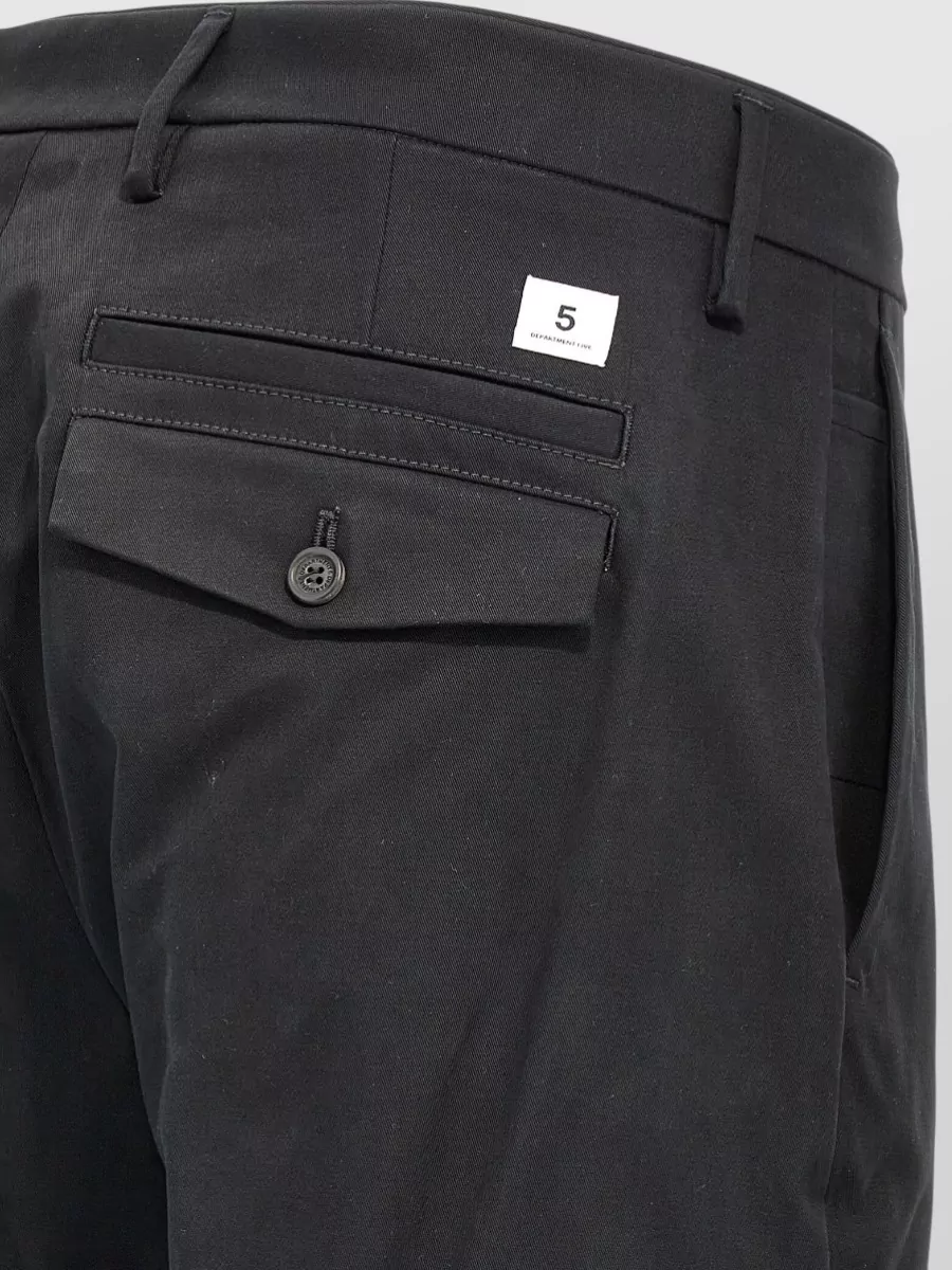 Department 5 Cotton Straight-Leg Trousers