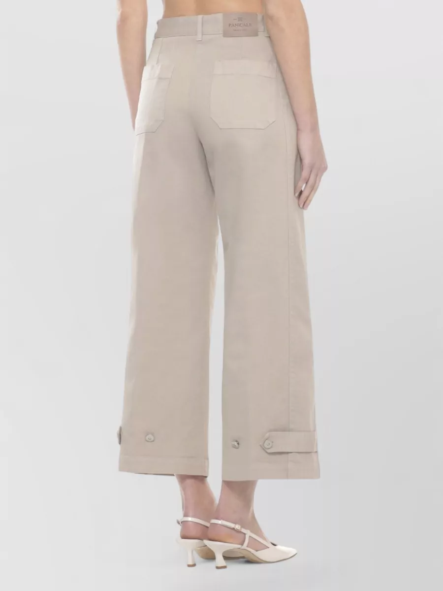Panicale Cotton Straight-Leg Trousers