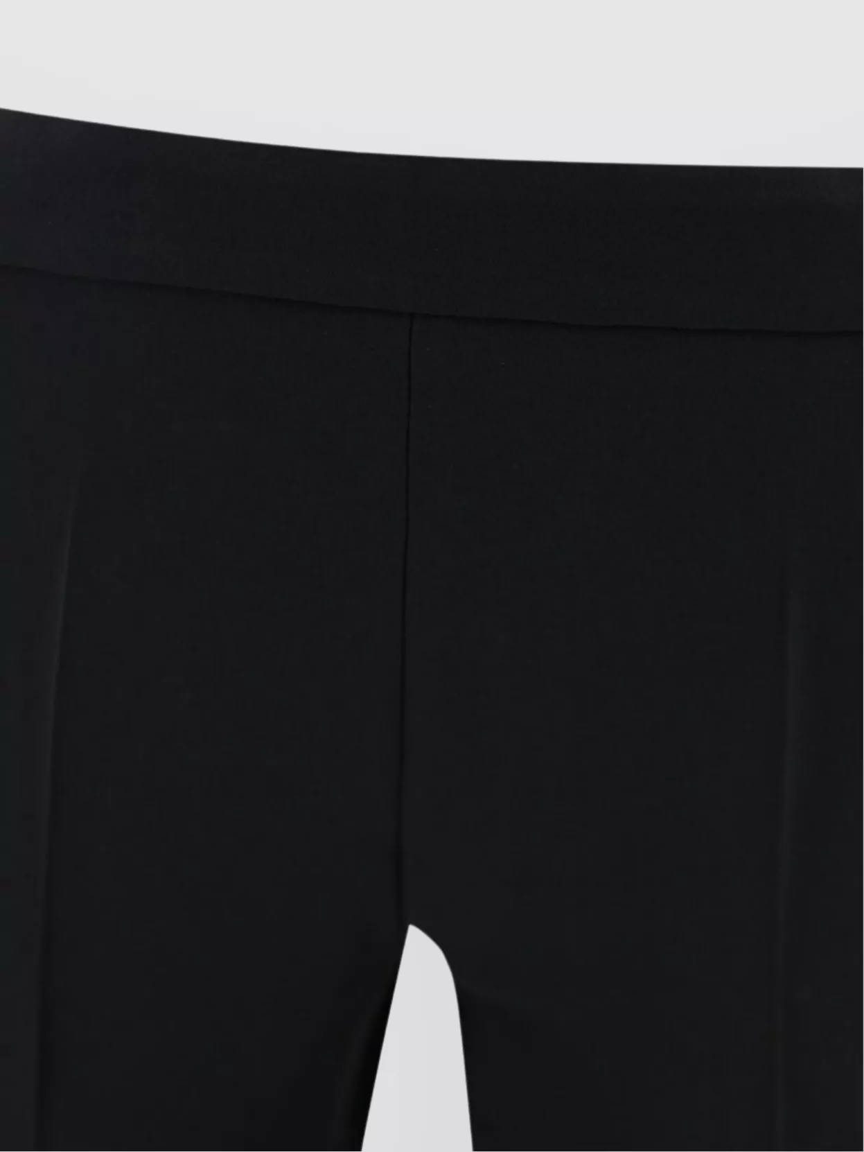 S Max Mara Trousers Flared Leg Pleated Front