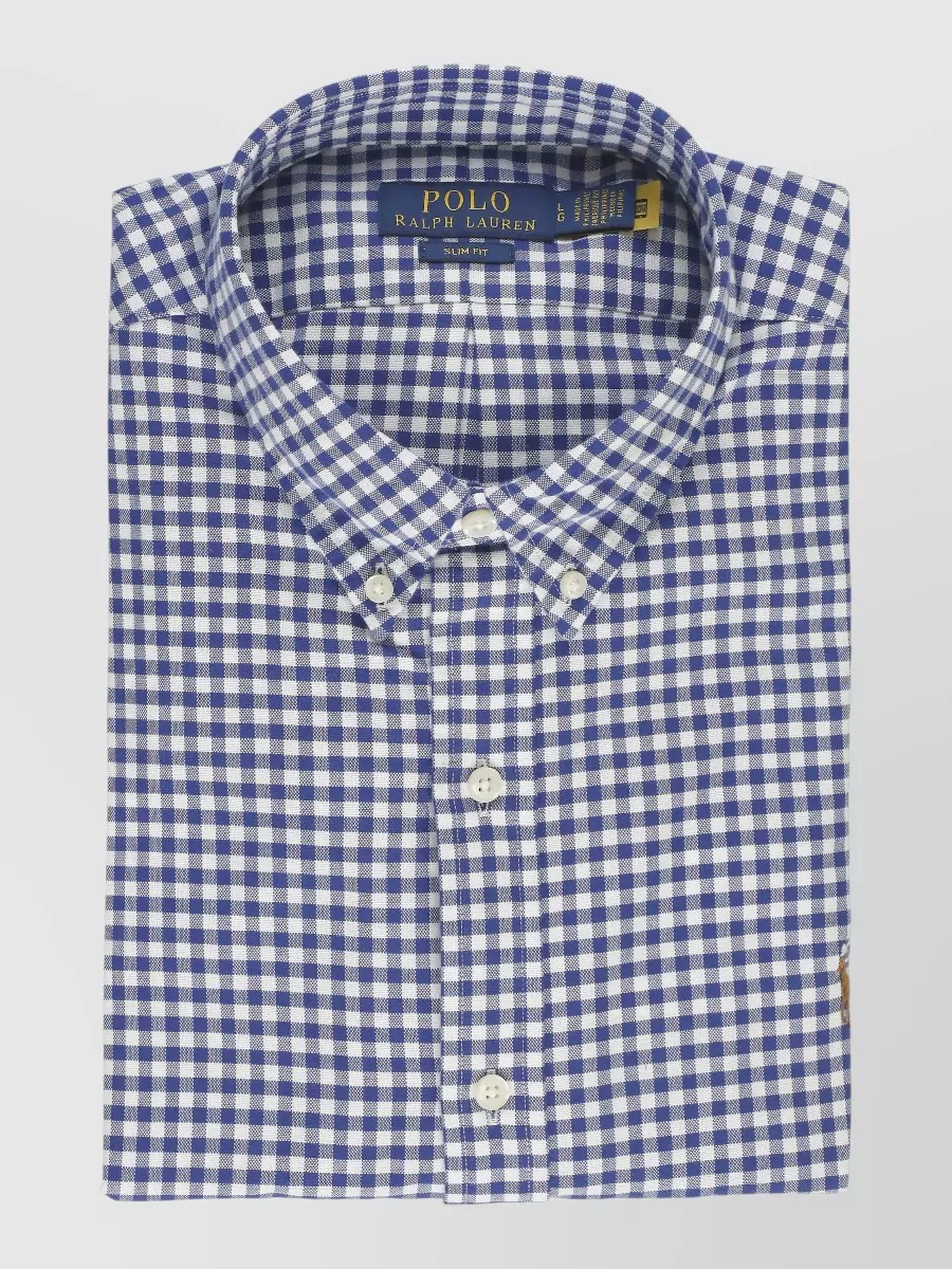 Ralph Lauren checked cotton long-sleeve shirt