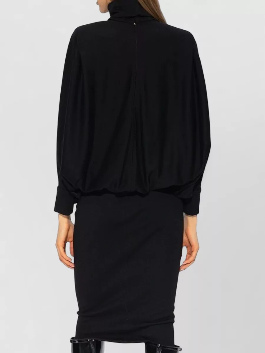 Saint Laurent Wool Knee-Length Dress