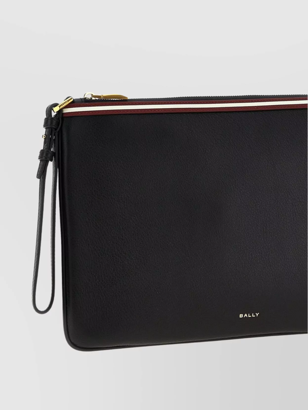 Bally "Wristlet Code" Clutch Wrist Strap