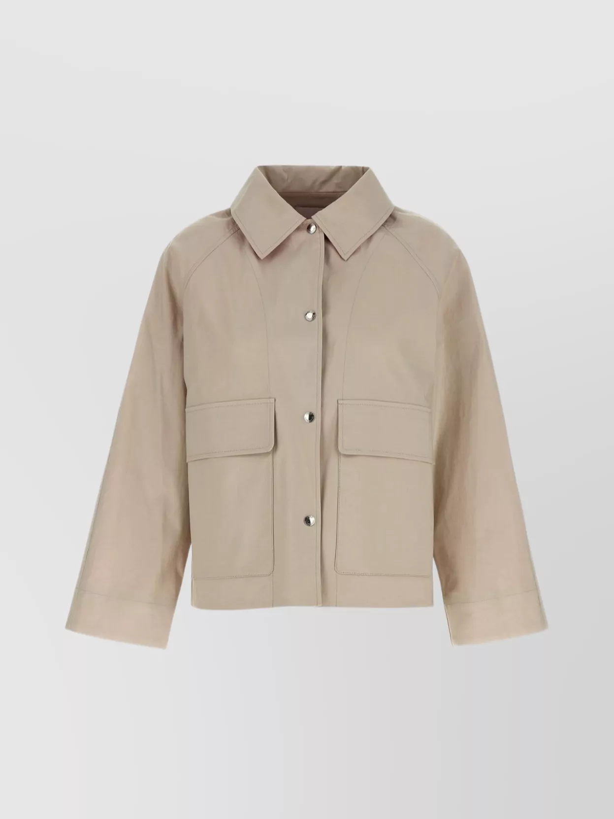Yves Salomon Back Hood Sleeves Neck Pockets Jacket