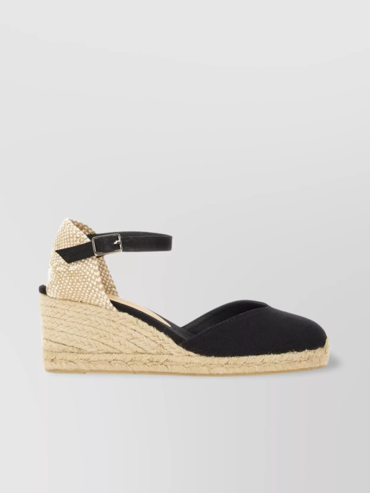 Castaner Closed Toe Wedge Heel Espadrille
