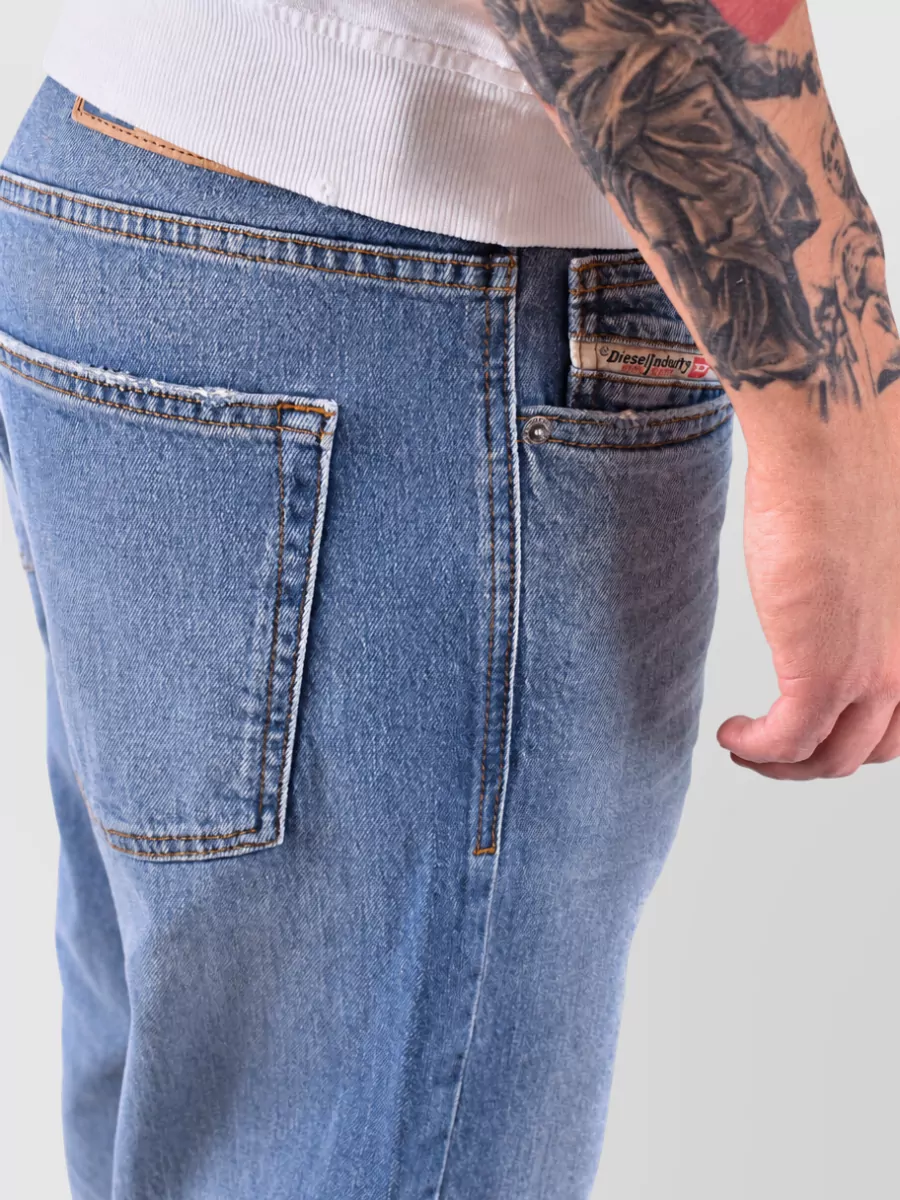 Diesel Denim Straight-Leg Jeans