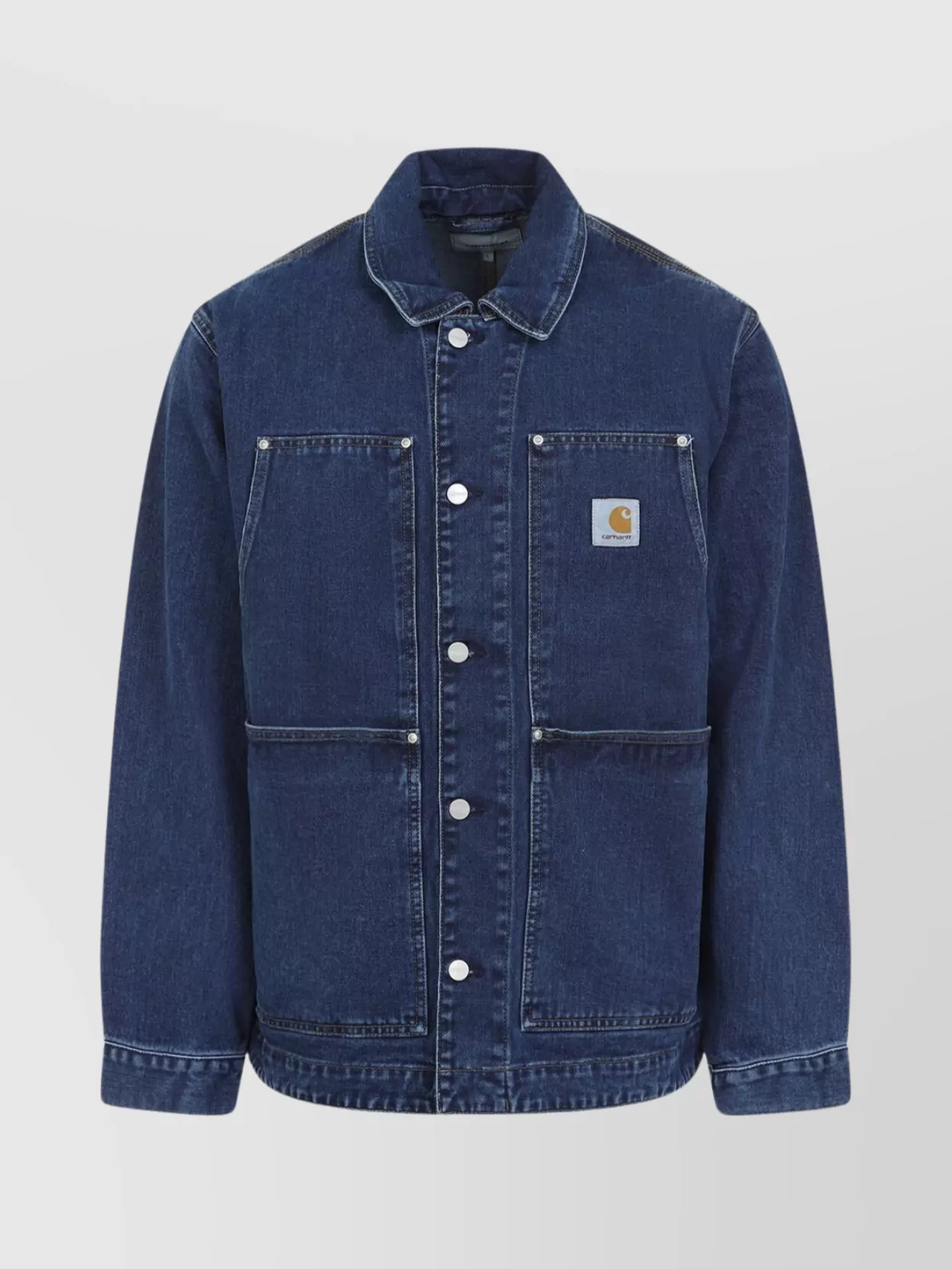 Carhartt Logo Double Front Denim Jacket