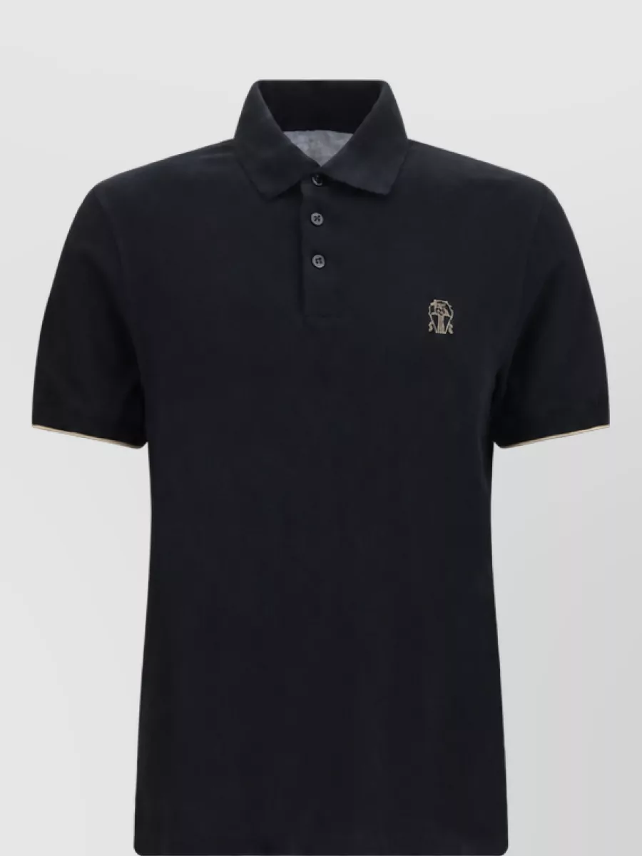 Brunello Cucinelli cotton polo shirt