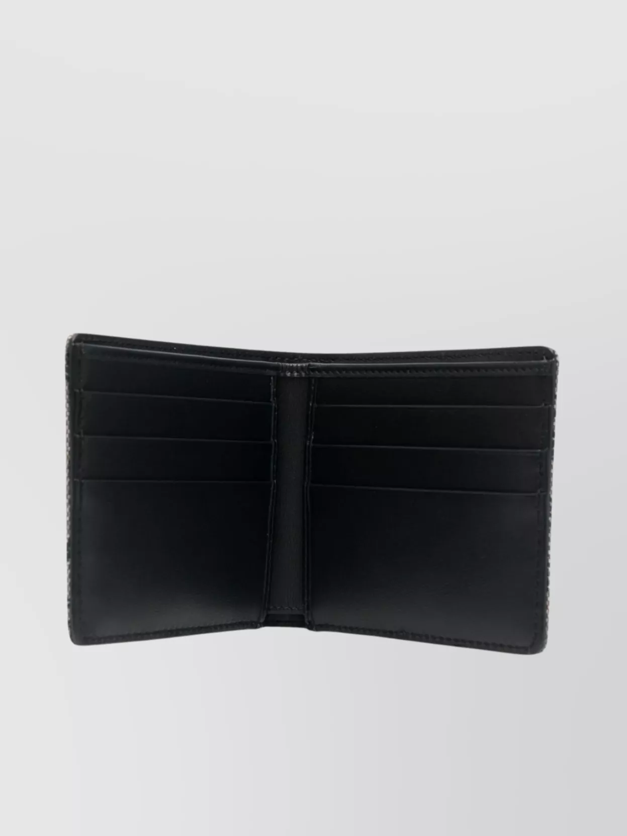Dolce&Gabbana Logo Jacquard Bifold Compact Wallet