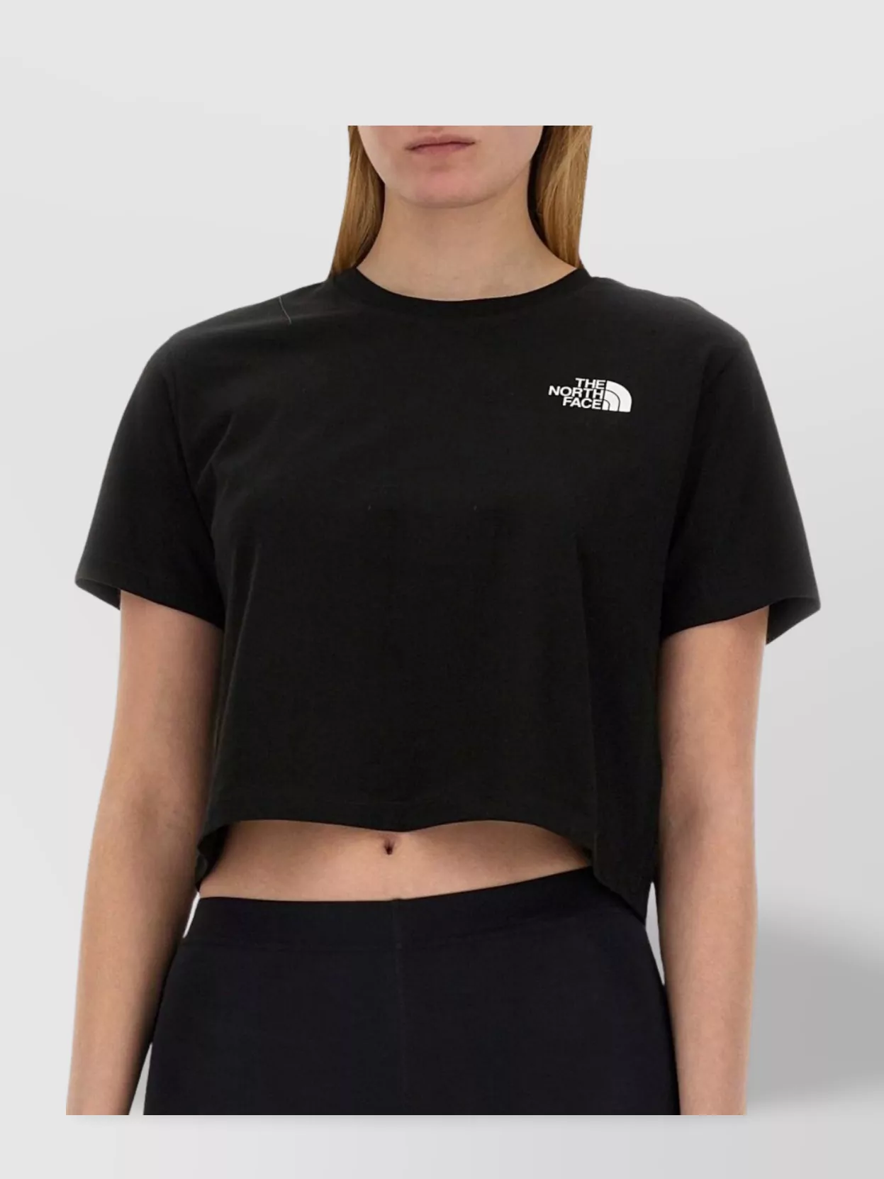 The North Face Logo Print Crop T-Shirt
