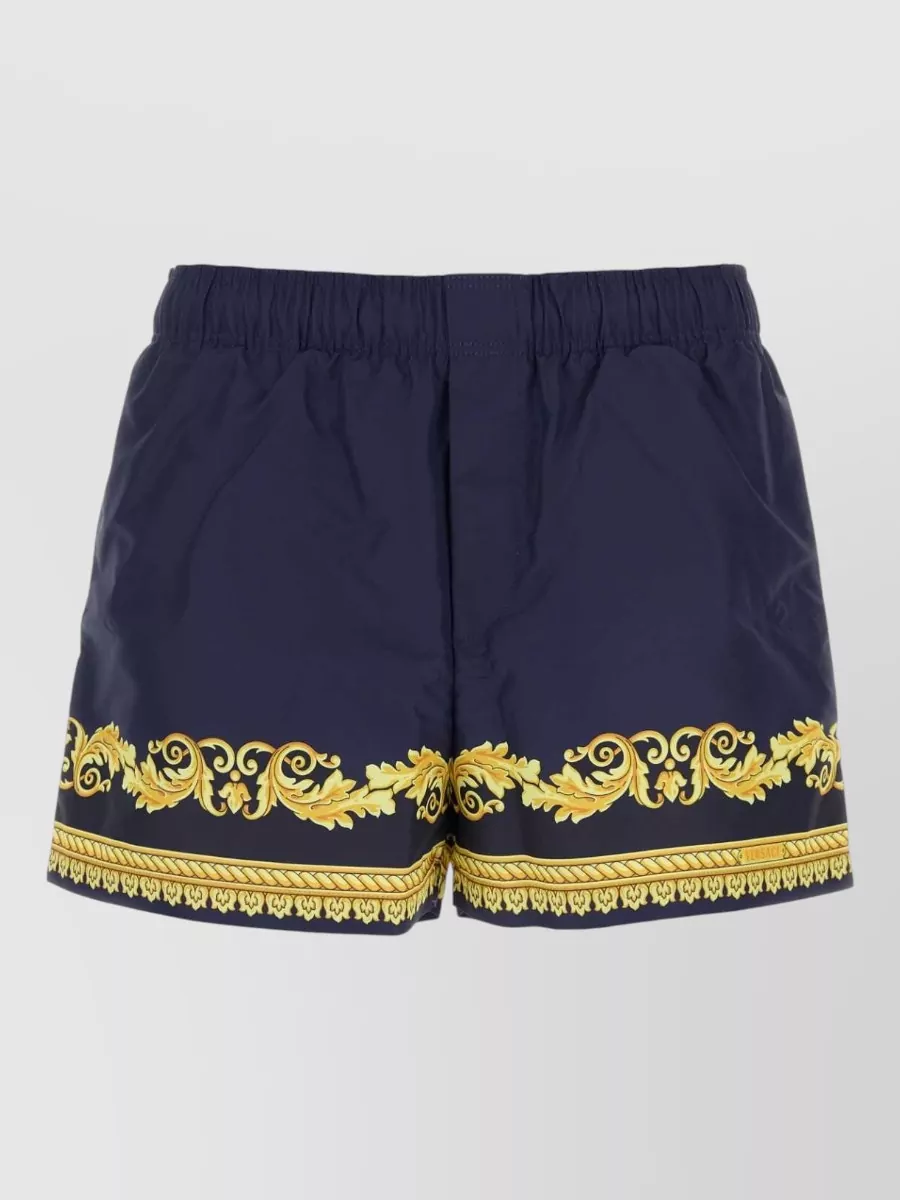 Versace polyester swim shorts
