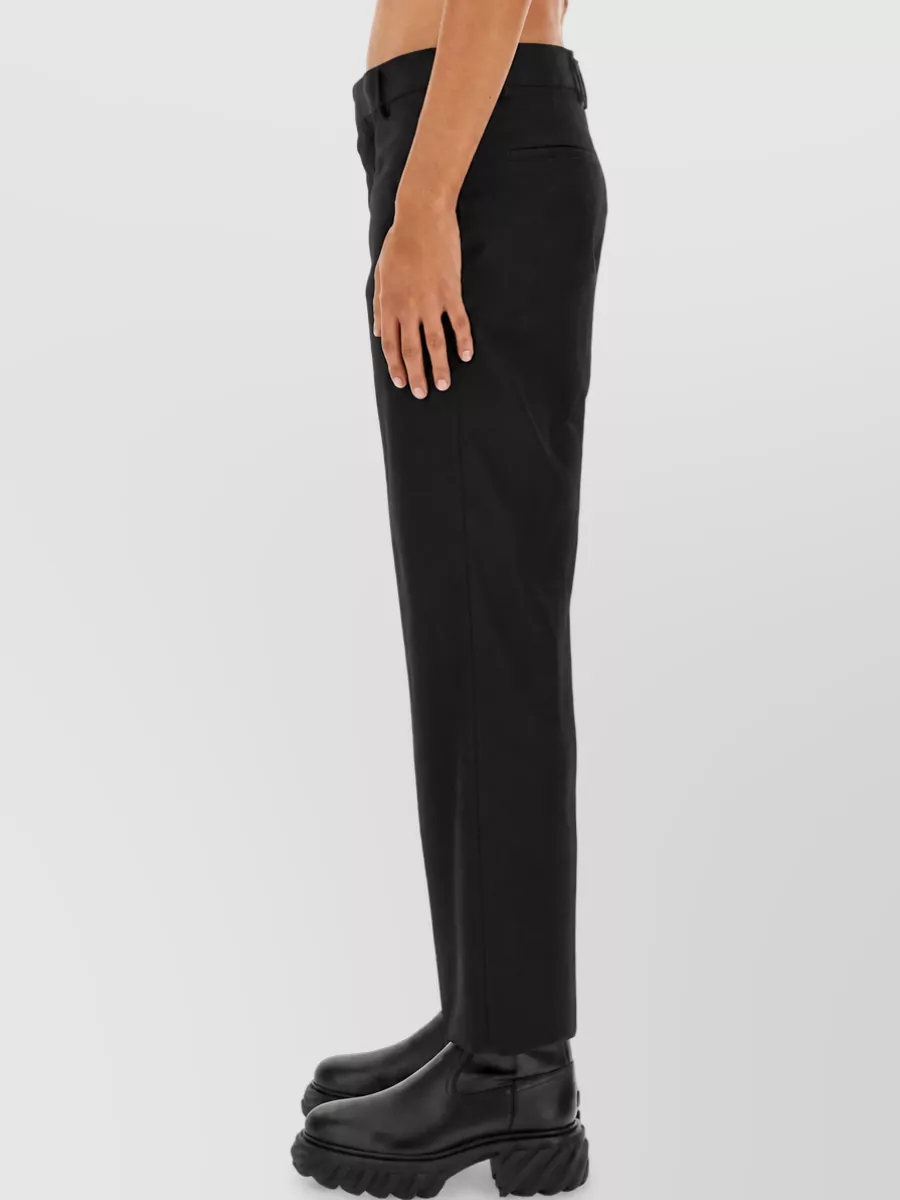 Off-White Slim-Fit Tailored Trousers