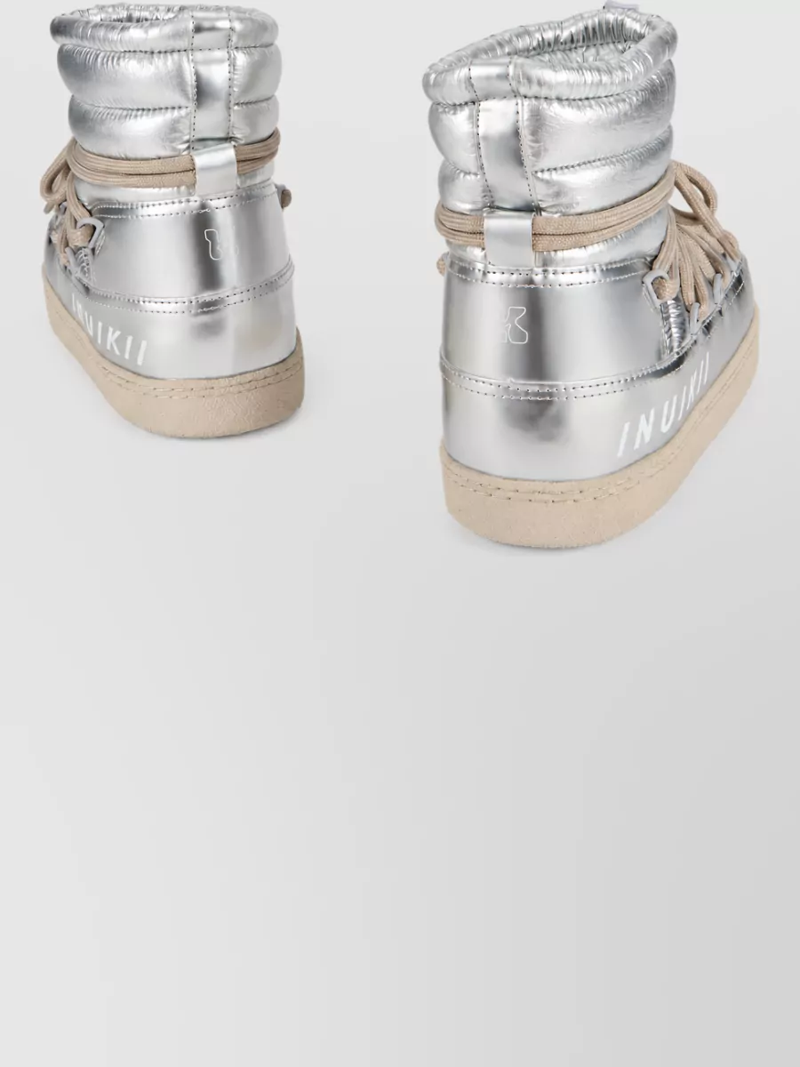 Inuikii Padded High-Top Sneakers