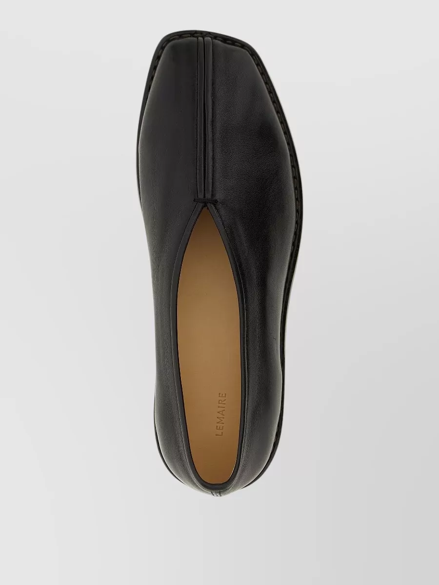 Lemaire Leather Loafers