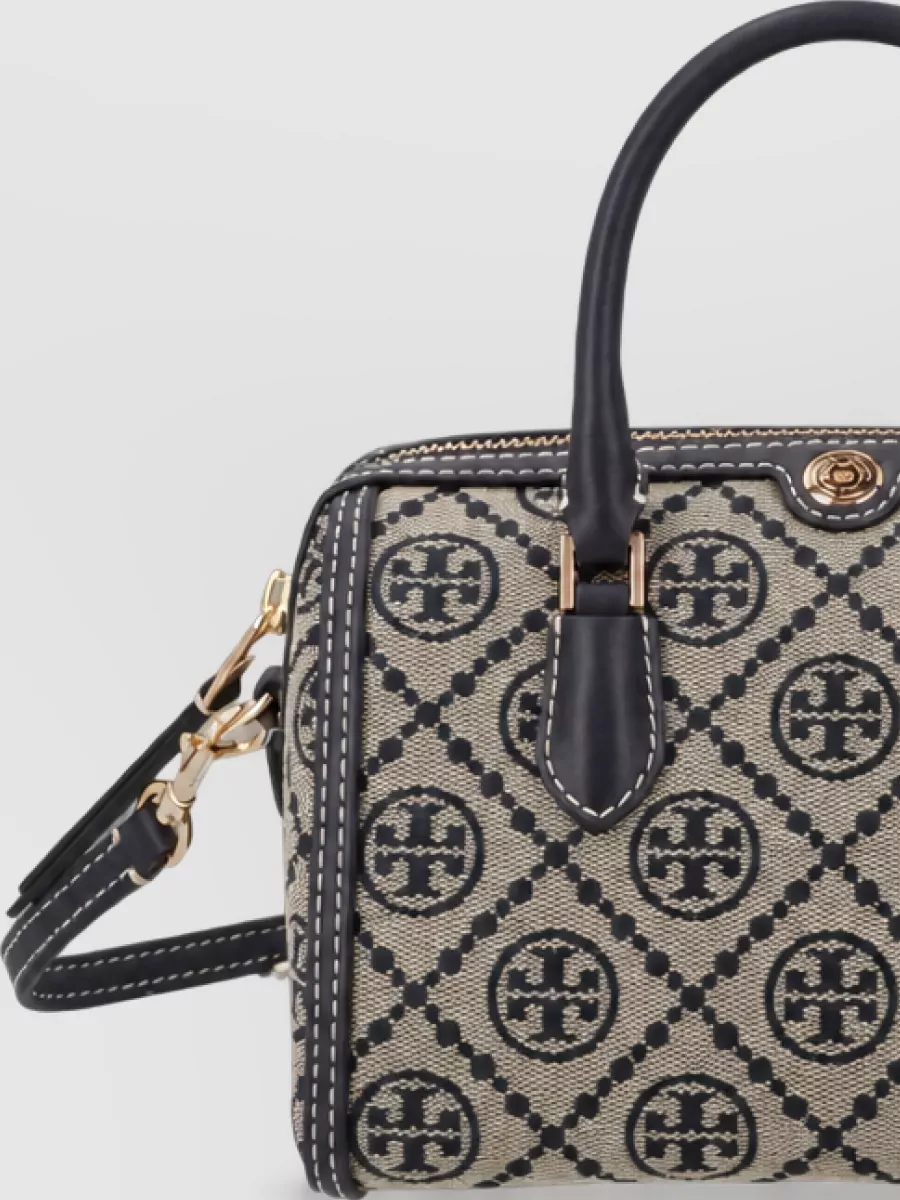 Tory Burch t monogram tote bag