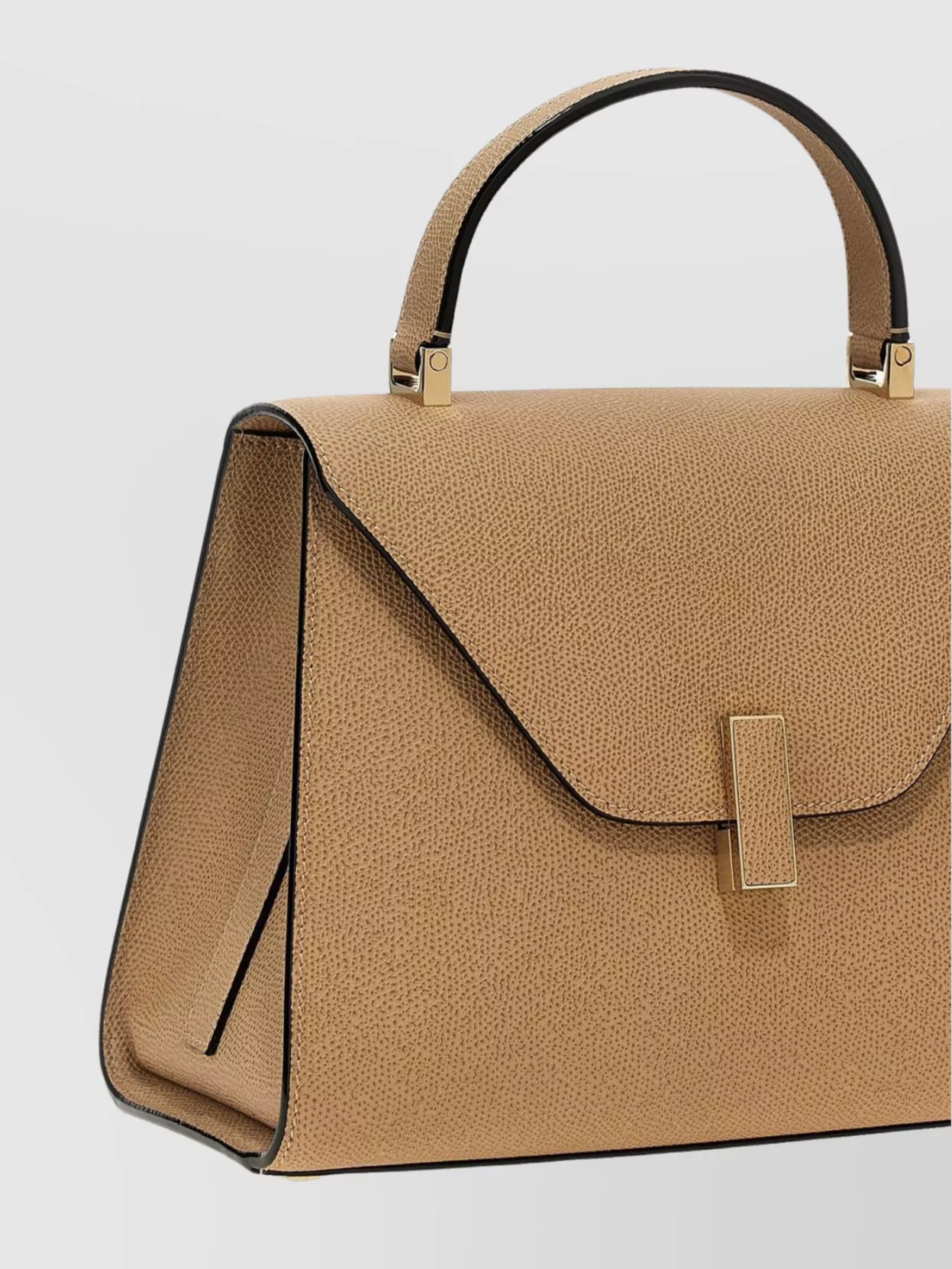 Valextra Medium Handbag With Adjustable Strap And Textured Finish