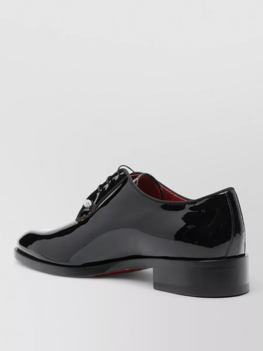 Christian Louboutin Patent Leather Oxford Shoes