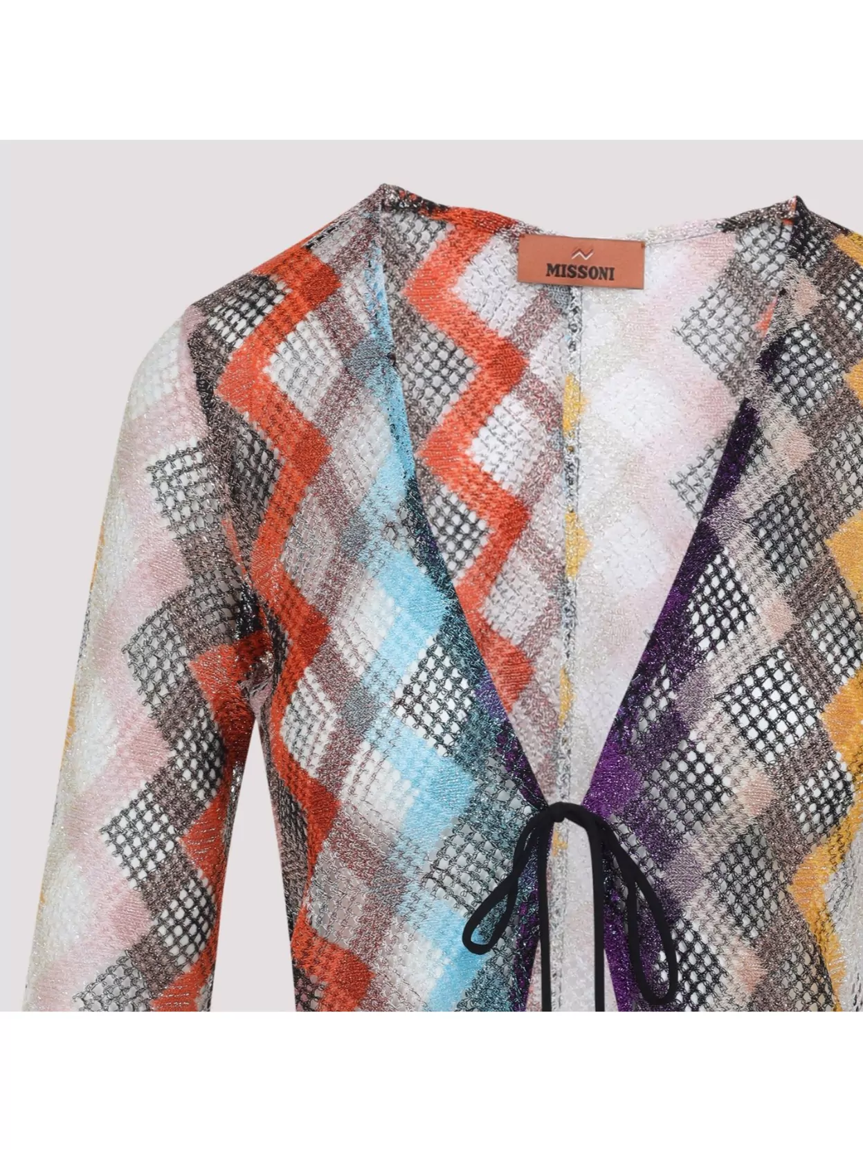 Missoni Geometric Print Sheer Beach Cover Up