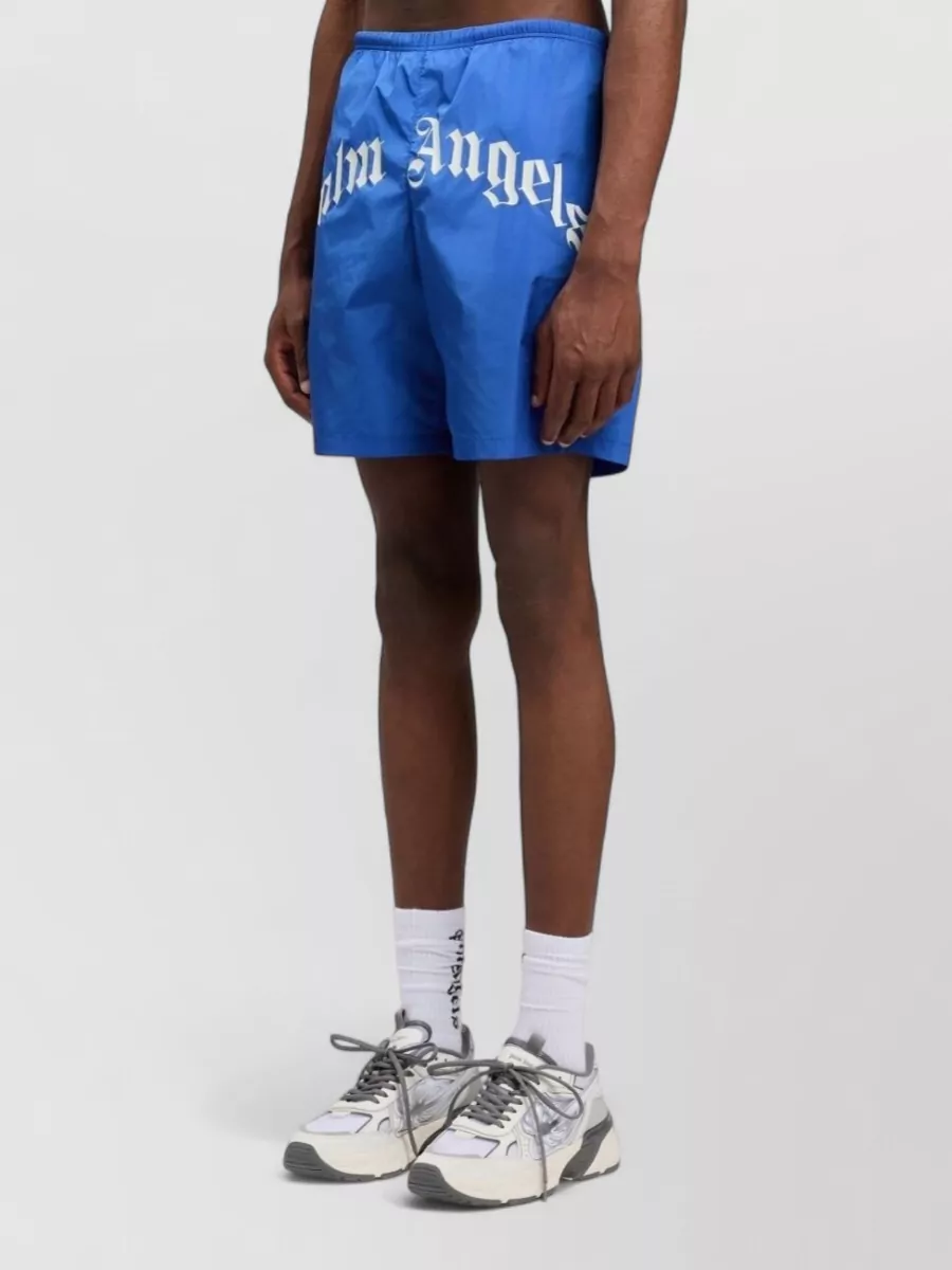 Palm Angels Logo Swim Shorts
