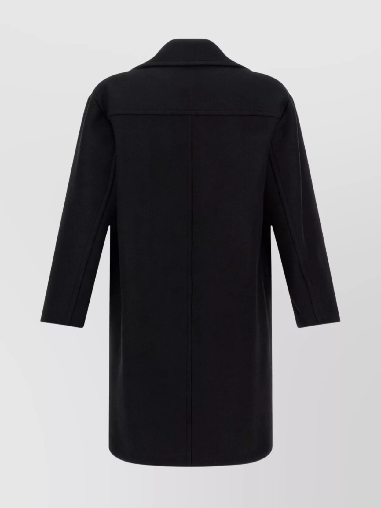 Dries Van Noten Racos 2216 M.w. Wool Double Breasted Coat